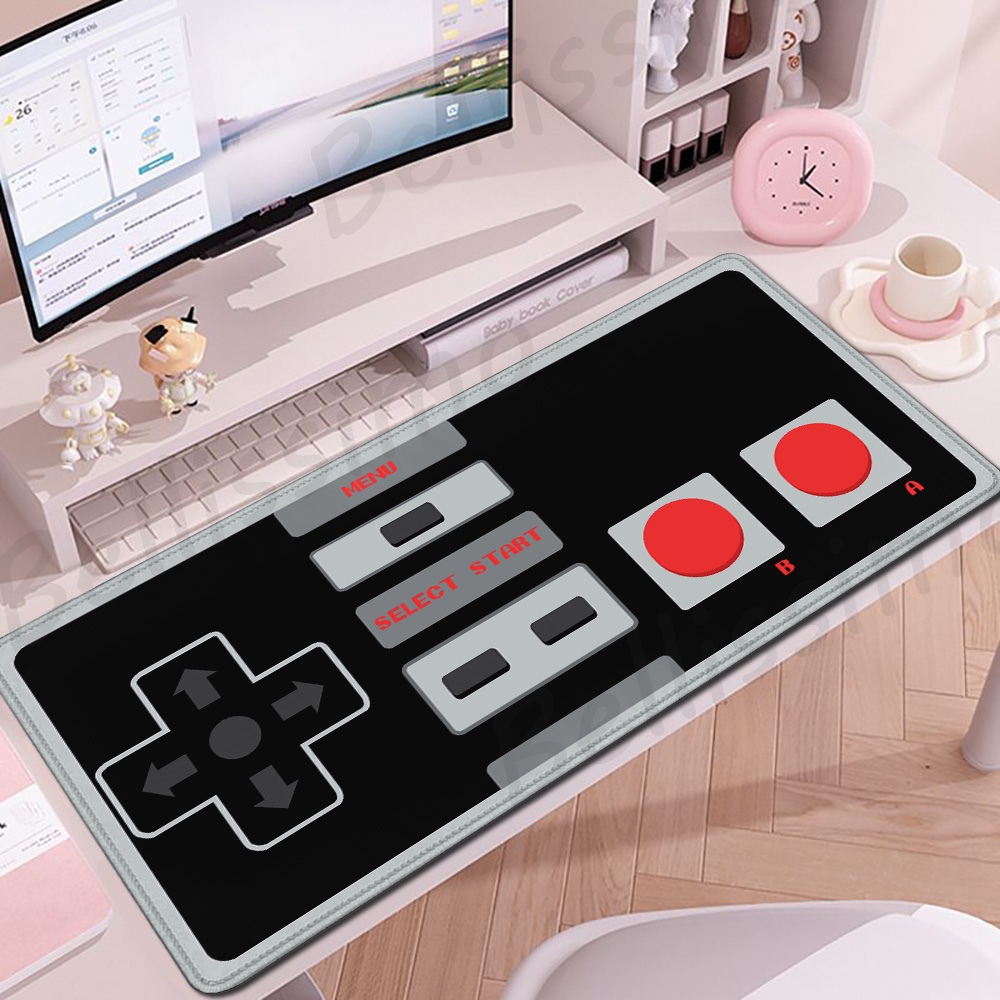 Retro Gaming Xl - Retro Game Controller Mouse Pad Anti-Slip