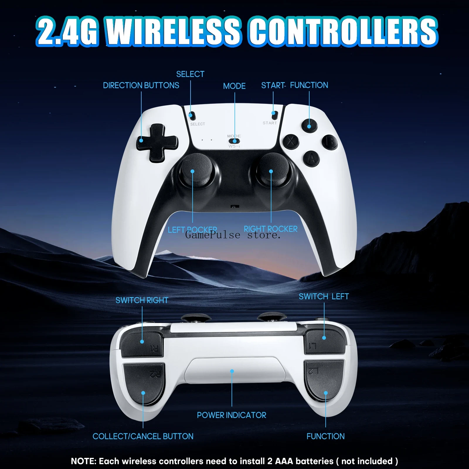 Retro Gaming Hdmi Stick - GamePulse2026 20000+ Retro Game Stick Built-in