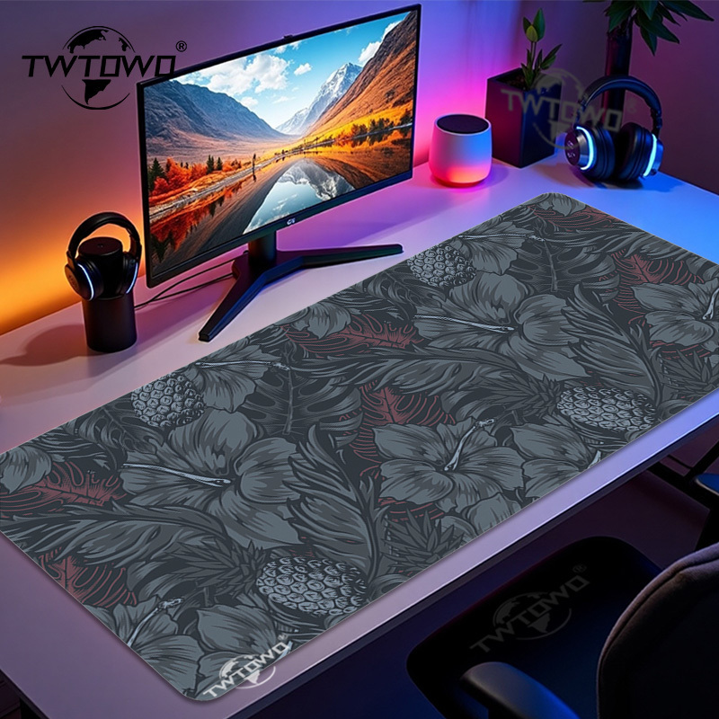 Retro Gaming Xl - Mouse Pad Retro Flowers Gaming XL
