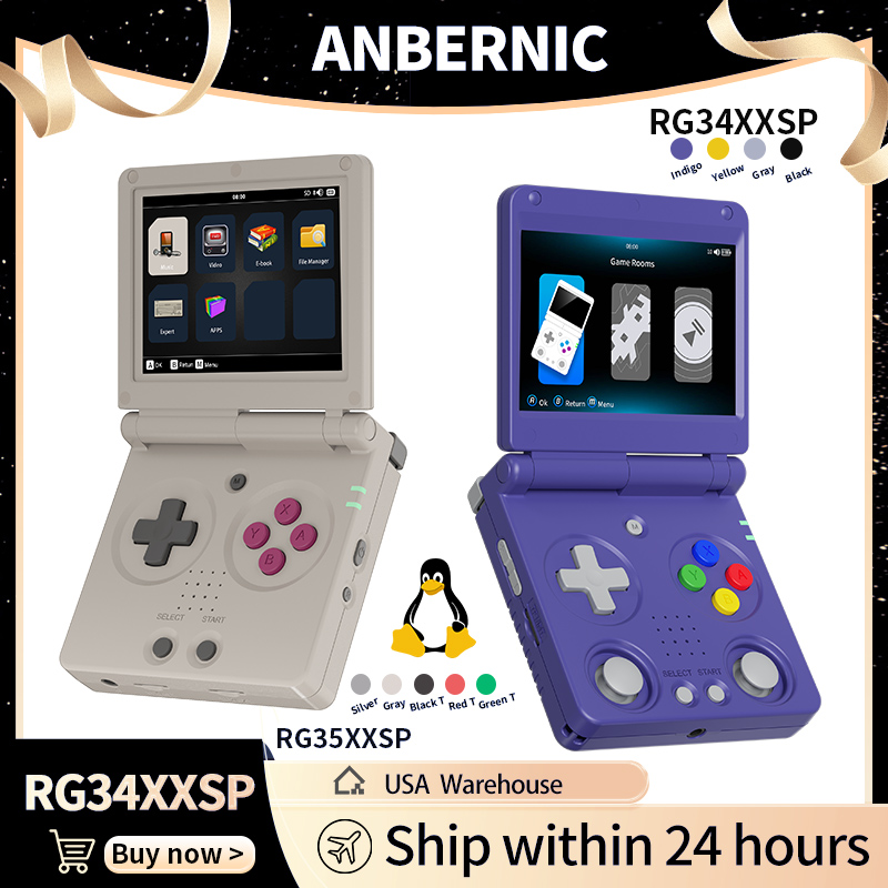 Anbernic RG34XXSP RG35XXSP Fli - Retro Gaming La 评论和价格