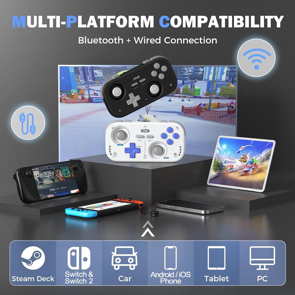 IINE Mini Controller Retro Poc - Retro Gaming La 评论和价格
