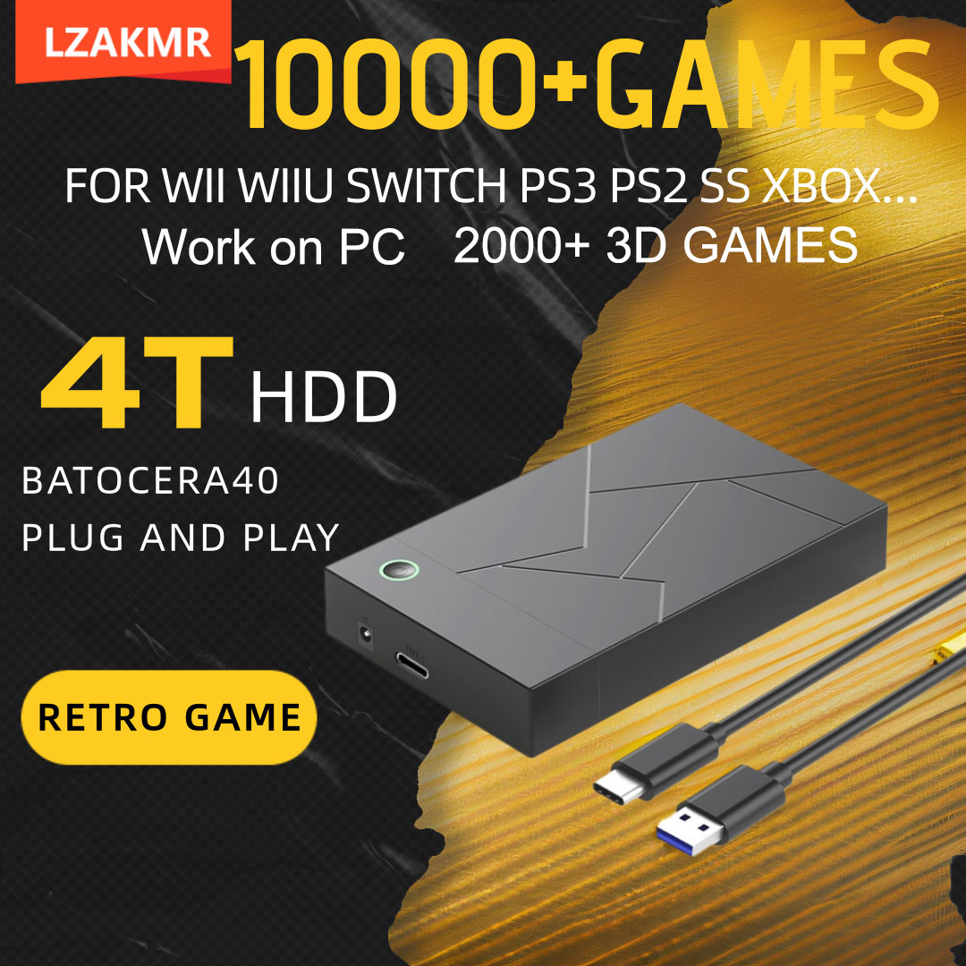 Retro Gaming GameForge 4TB Bat - Retro Gaming Realm 评论和价格