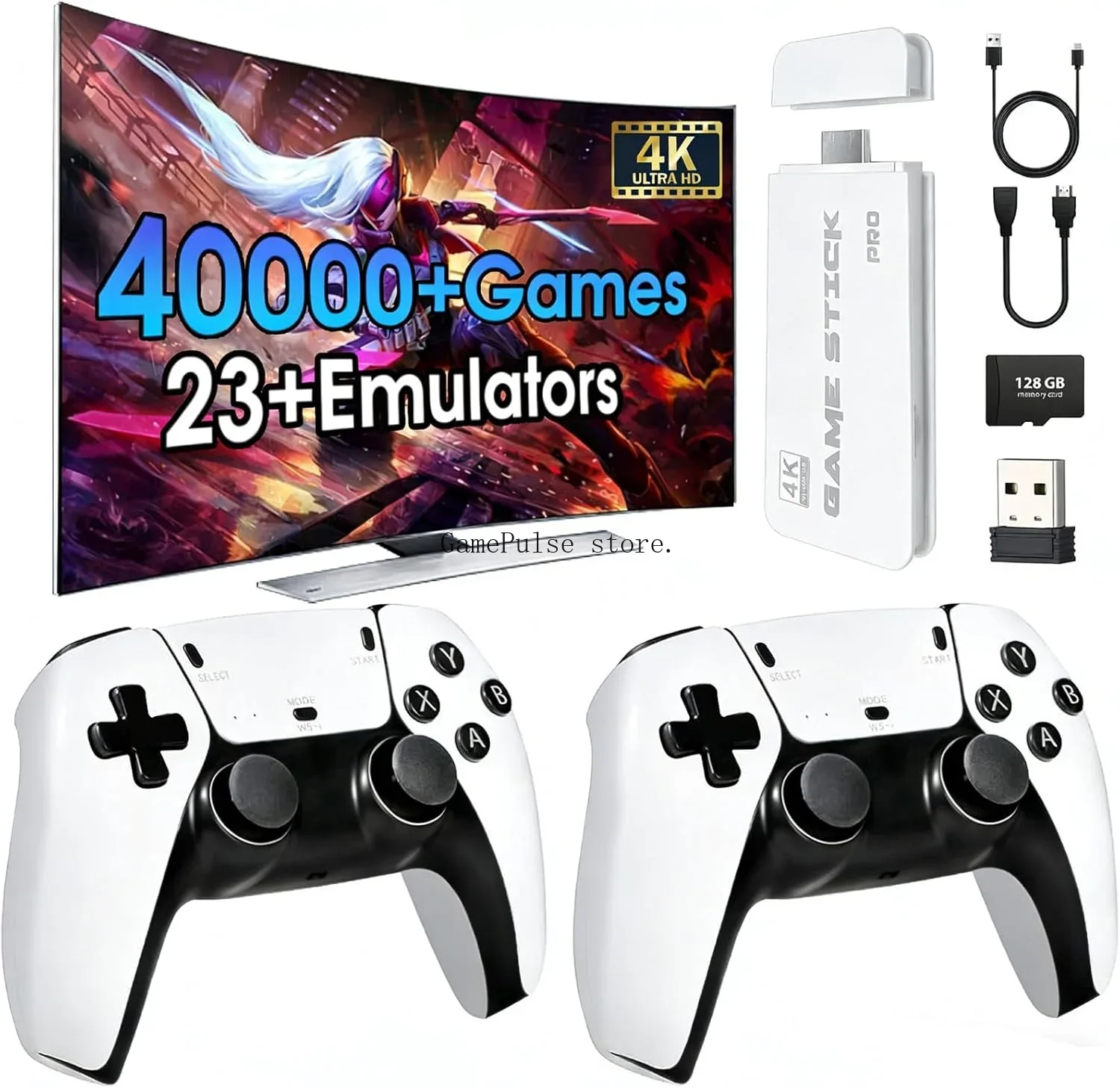 GamePulse New Wireless Retro G - Retro Gaming Hdmi Stick 评论和价格