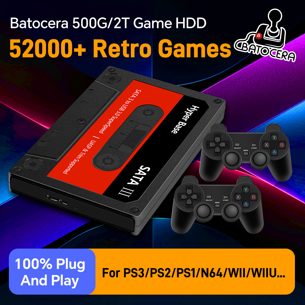 Batocera 500G Retro Game Hard  - Retro Gaming Hard Drive 评论和价格