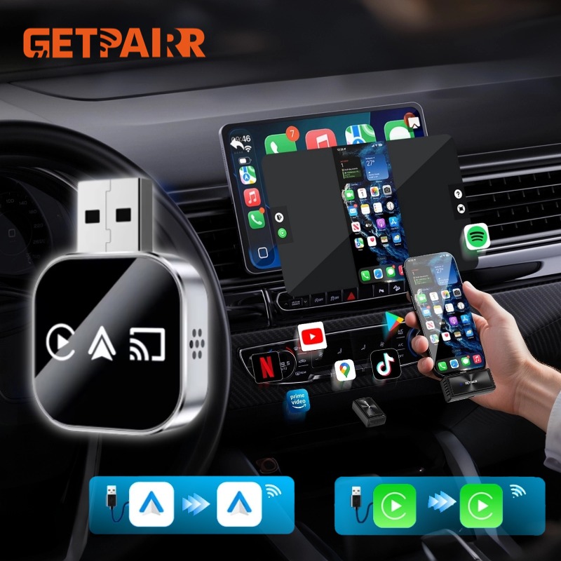 Getpairr Wireless CarPlay & An - Controller Adapter Usb 评论和价格