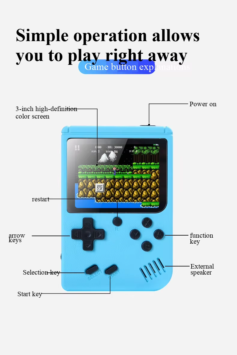 400 In 1 MINI Games Handheld G - Retro Gaming La 评论和价格