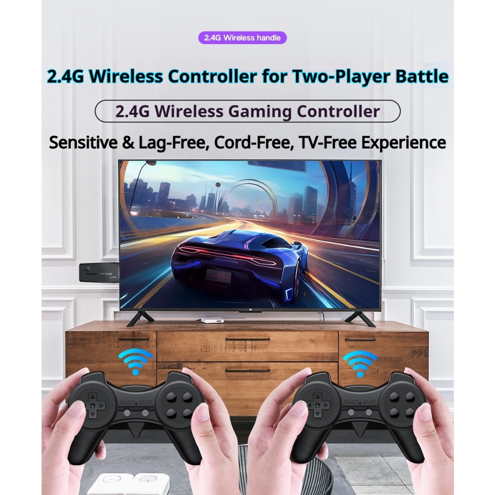 Portable 4K Retro Game Stick C - Retro Gaming La 评论和价格