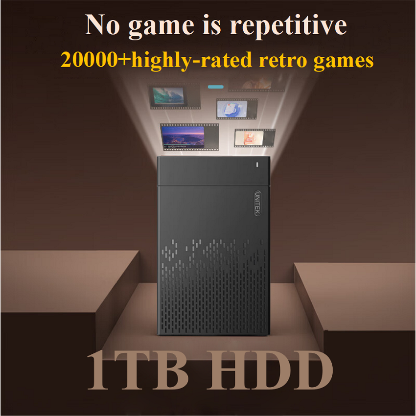 1TB Retro Gaming HDD 20000+ Re - Retro Gaming Realm 评论和价格