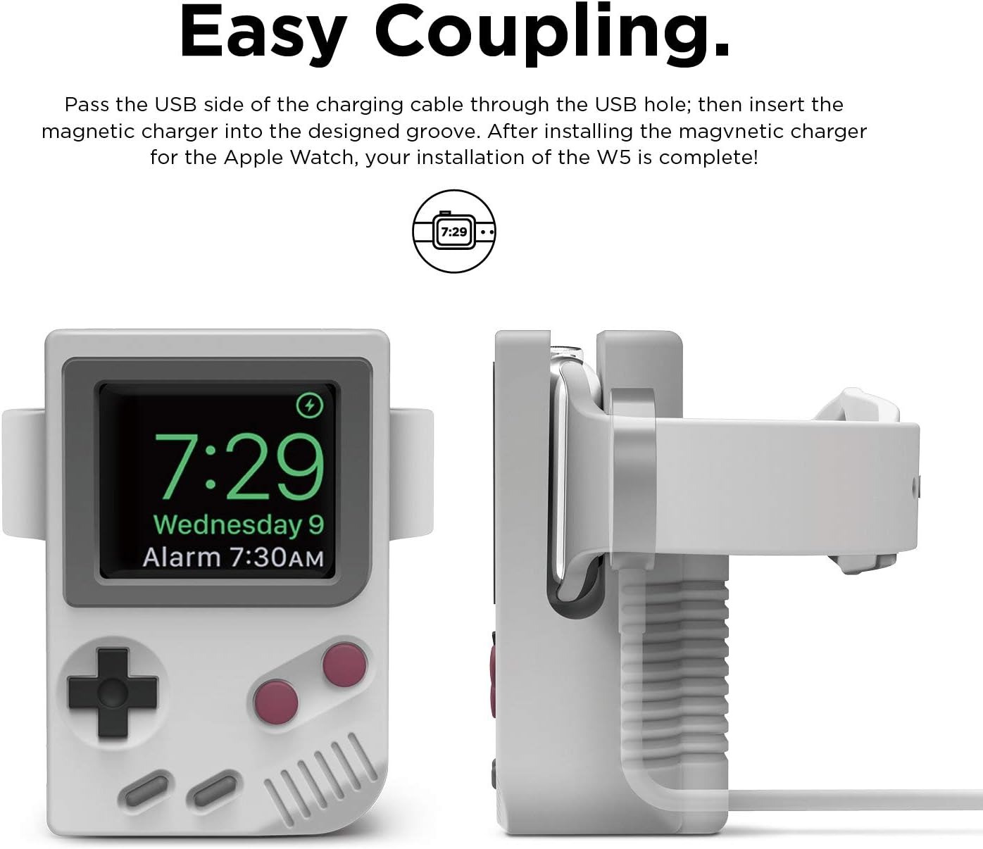 Silicone Holder for IWatch Cha - Retro Handheld Console 评论和价格