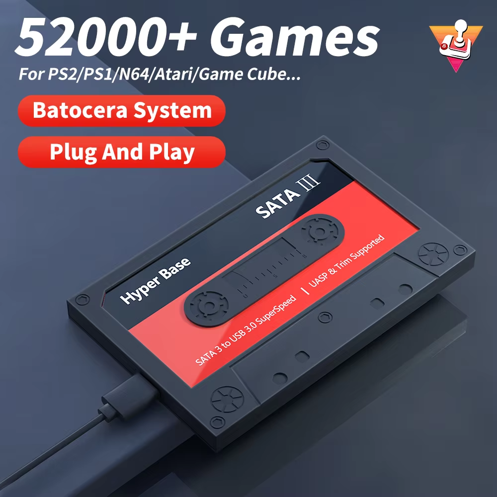 Batocera 500G/2T Retro Game Ha - Retro Gaming Hard Drive 评论和价格
