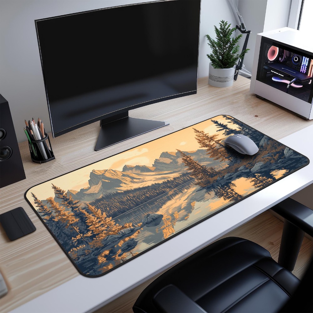 Retro Art Mountain Landscape D - Retro Gaming Xl 评论和价格