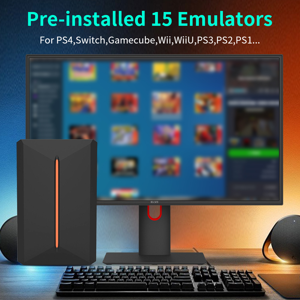 Launchbox OS 500GB Portable Ga - Retro Gaming Realm 评论和价格
