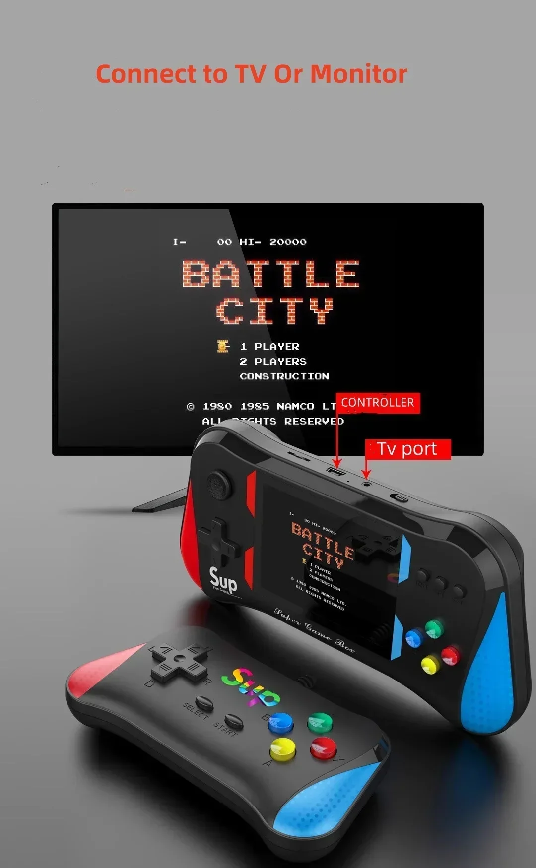 Children's Game Console Palm R - Retro Handheld Console 评论和价格