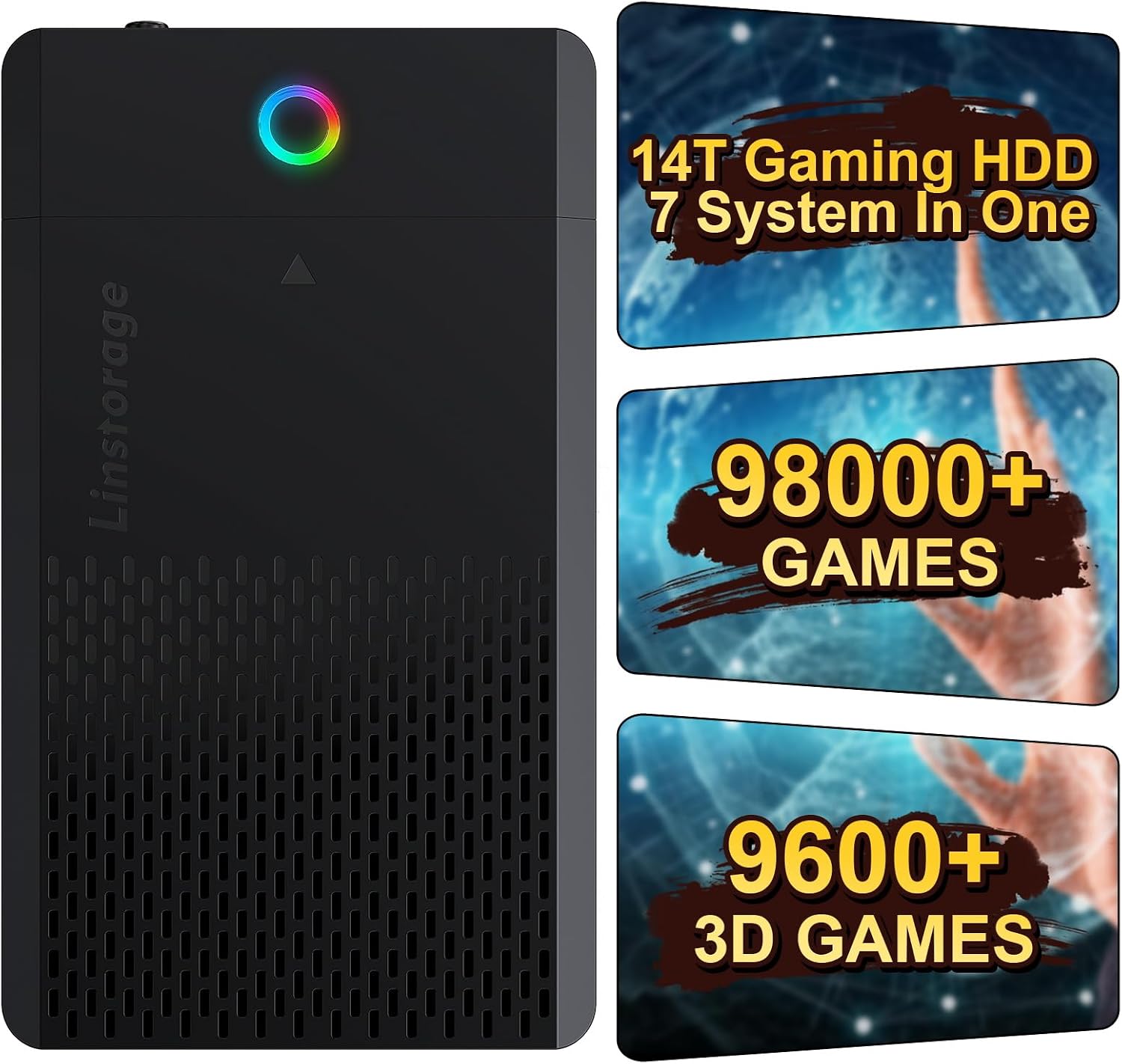 NEW 14TB Retro Gaming Hard Dri - Retro Gaming Hard Drive 评论和价格