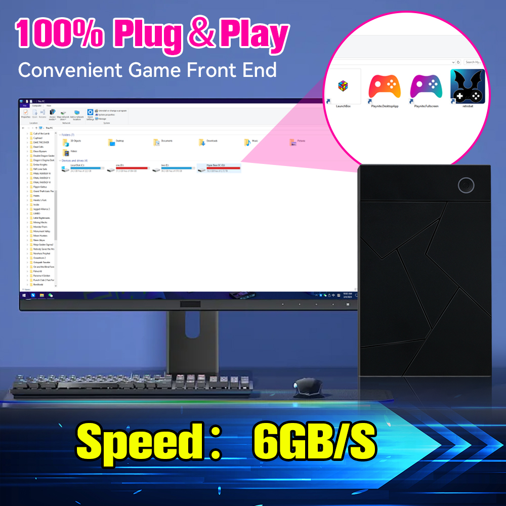 3TB Gaming HDD Retro Emulation - Retro Gaming Hard Drive 评论和价格