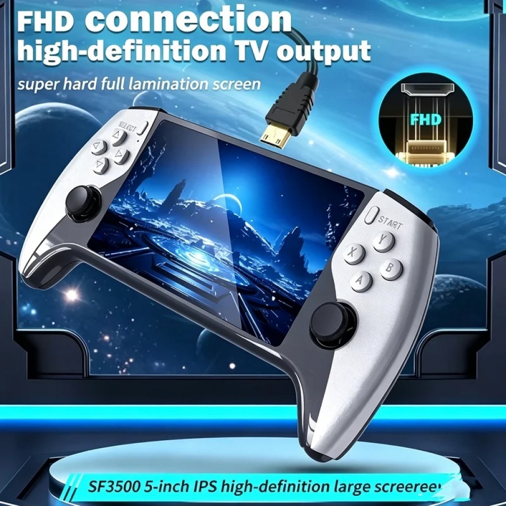 SF3500 5 inch Handheld Game Co - Retro Gaming Kit 评论和价格