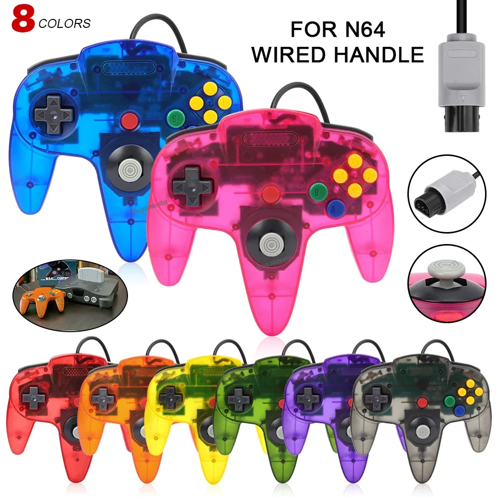 NEW Wired Gamepad for N64 Cons - Retro Gaming Kit 评论和价格